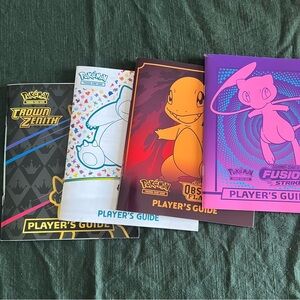 Pokemon POSTER and Player's Guide Set - 6